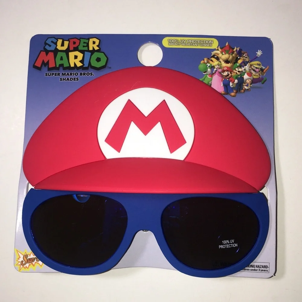 Super Mario Sunglasses 100% UV Protection